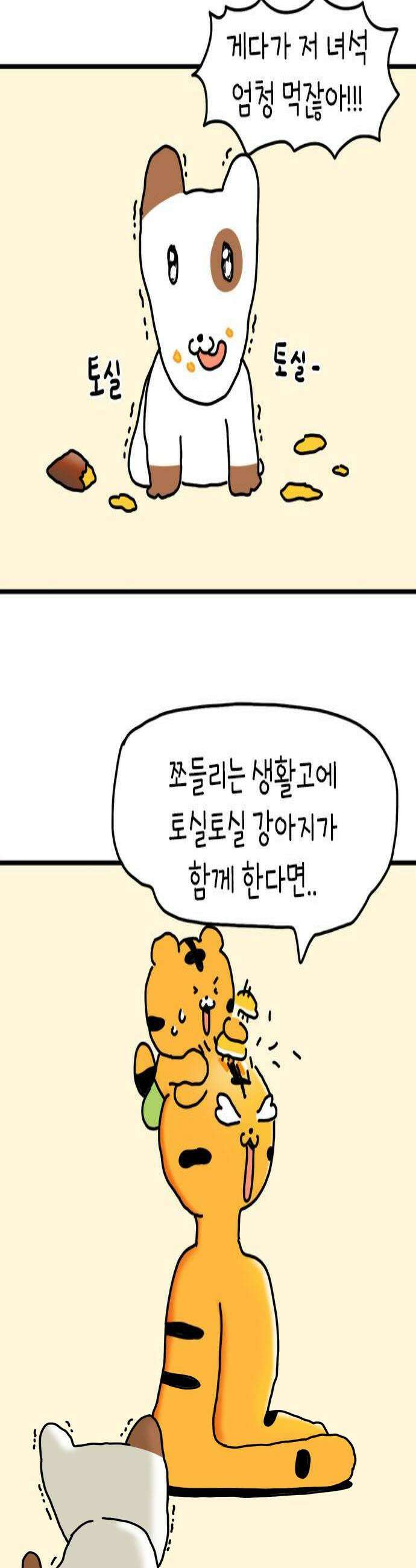 소심한 호랭이 코코 77화 고구마 집을 지어요 1 4