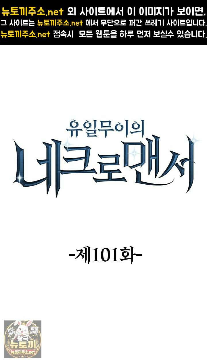 유일무이의 네크로맨서 101화 1