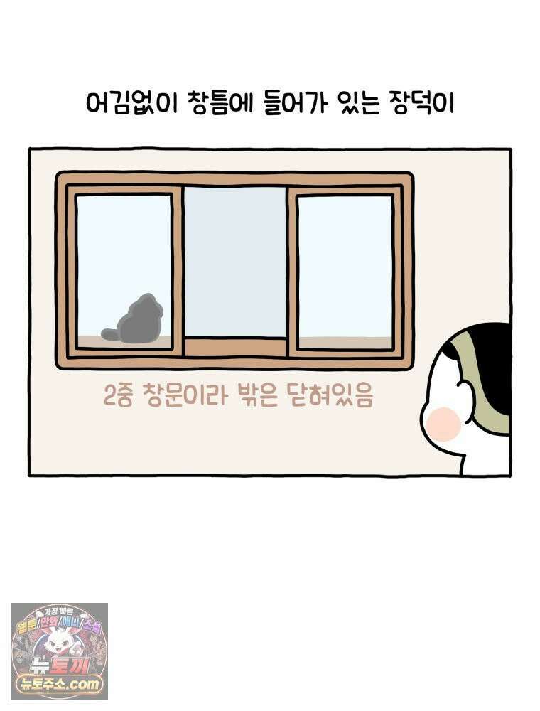 먼지 덩어리 짱덕 13． 좁은 곳이 좋아요 9