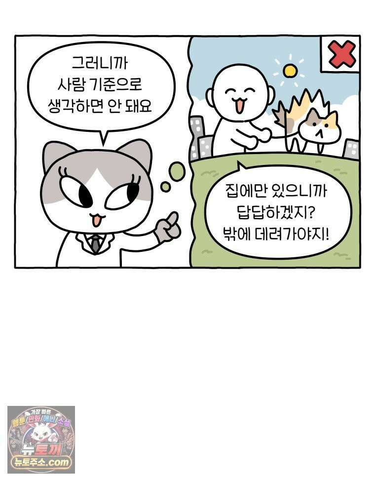 먼지 덩어리 짱덕 48． 환경 풍부화 1 2