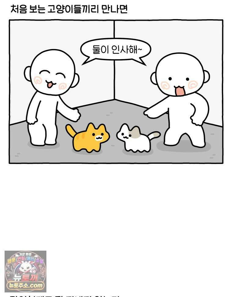 먼지 덩어리 짱덕 63． 고양이 임시보호 8