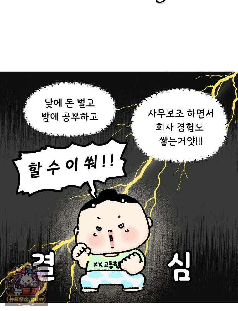 유니유니툰 2화 사무보조 알바 2