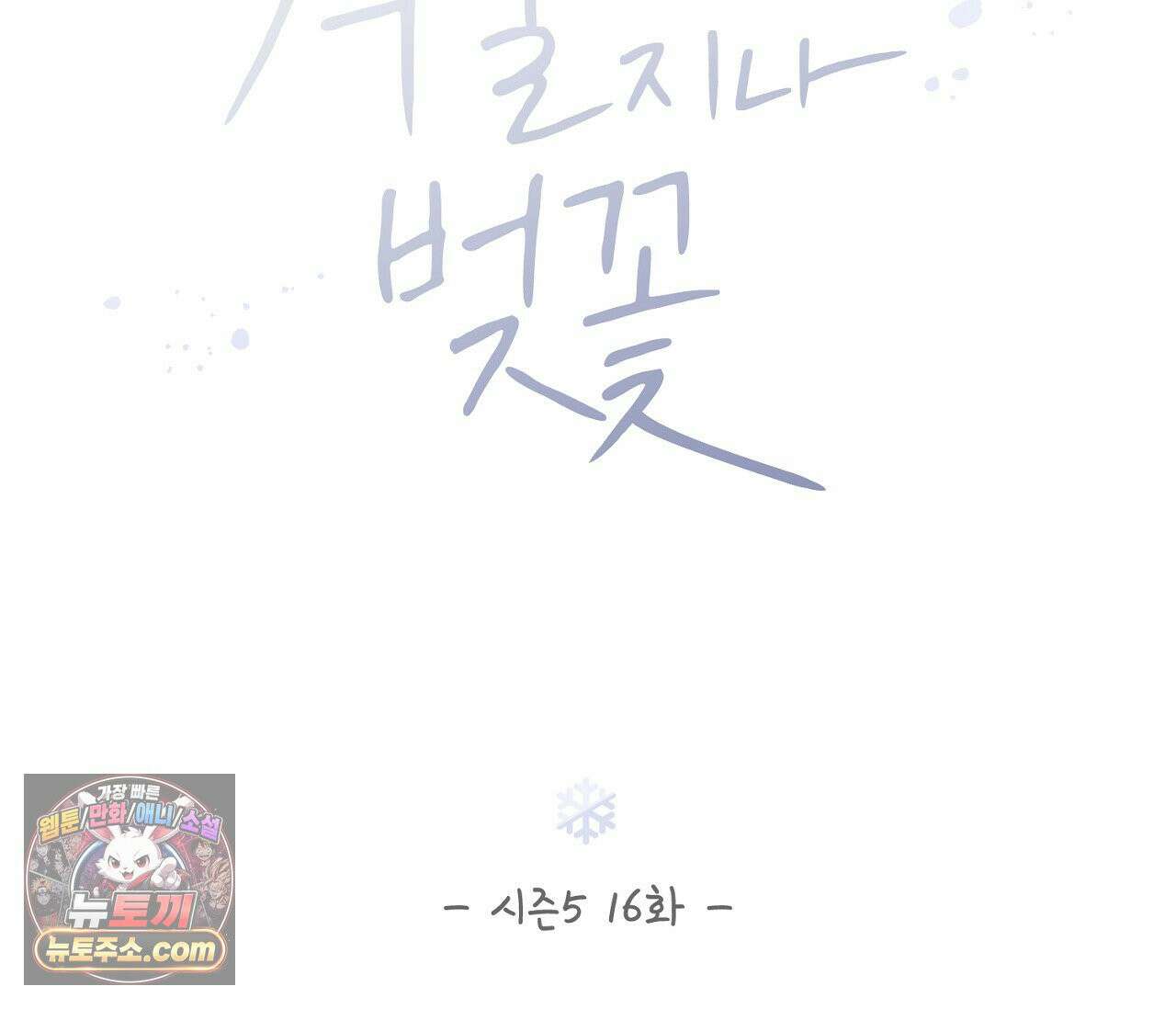겨울 지나 벚꽃 시즌5 16화 20