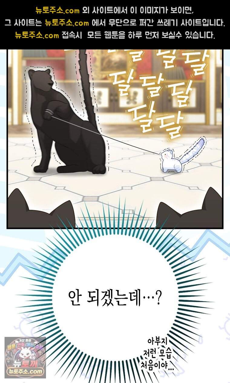 흑표 가문의 설표 아기님 흑표 가문의 동물 가족들 13화 15